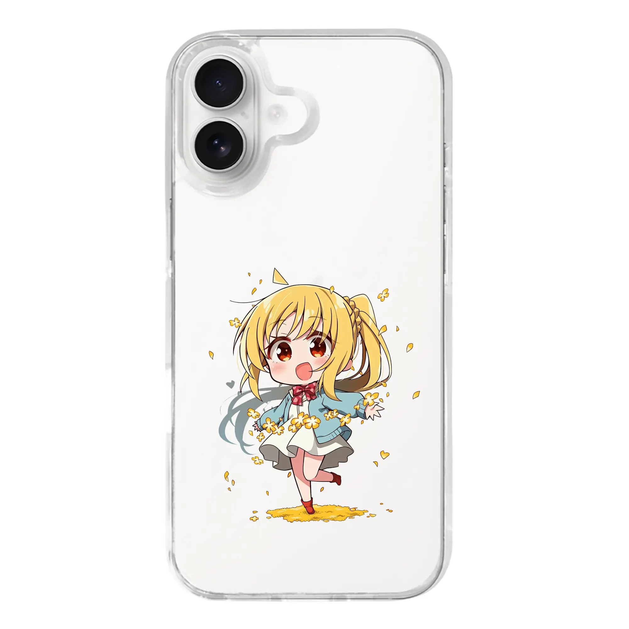 ぼっちざろっく！ グッズ,伊地知虹夏 - iPhone 17シリーズ 透明スマホケース – 薄型・耐衝撃・精密フィット保護カバー